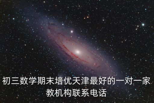 初三數學期末培優天津最好的一對一家教機構聯系電話