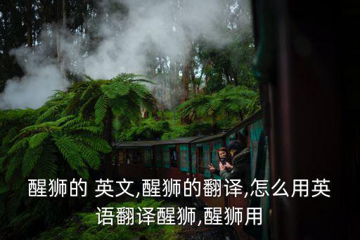 醒獅的 英文,醒獅的翻譯,怎么用英語(yǔ)翻譯醒獅,醒獅用