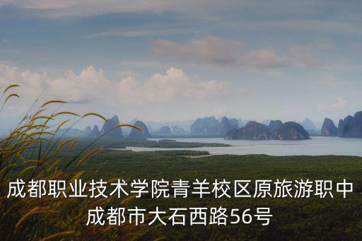 成都職業(yè)技術學院青羊校區(qū)原旅游職中成都市大石西路56號