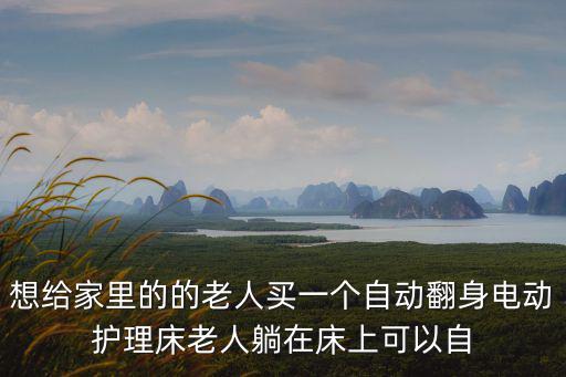 想給家里的的老人買一個自動翻身電動護理床老人躺在床上可以自