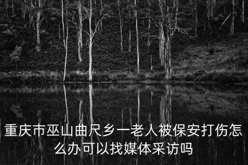重慶市巫山曲尺鄉一老人被保安打傷怎么辦可以找媒體采訪嗎