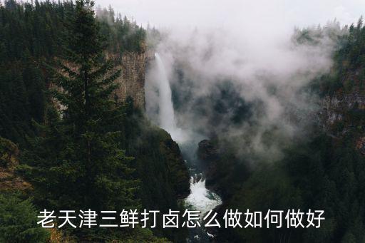 天津市鹵羊頭的做法，老天津三鮮打鹵怎么做如何做好