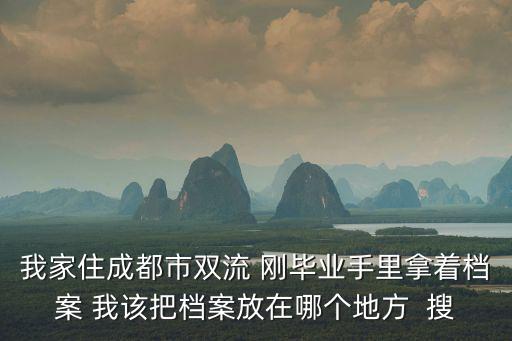 成都市個人檔案放哪兒，成都市本地大學生畢業后檔案在哪里