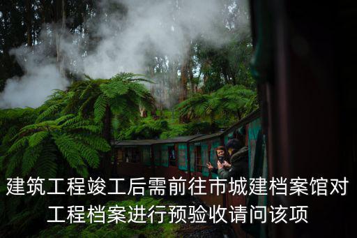 建筑工程竣工后需前往市城建檔案館對(duì)工程檔案進(jìn)行預(yù)驗(yàn)收請(qǐng)問該項(xiàng)