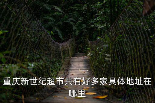 重慶新世紀超市共有好多家具體地址在哪里