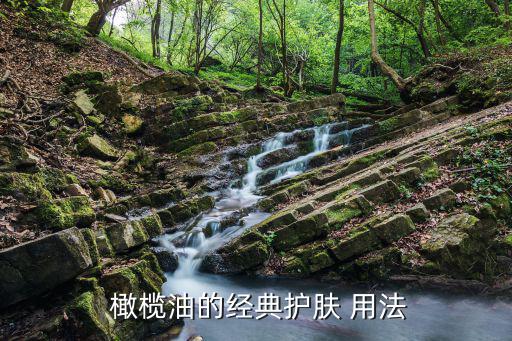  橄欖油的經典護膚 用法