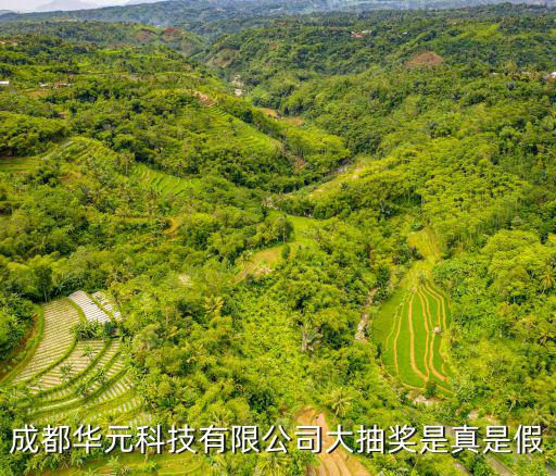 成都華元科技有限公司大抽獎是真是假