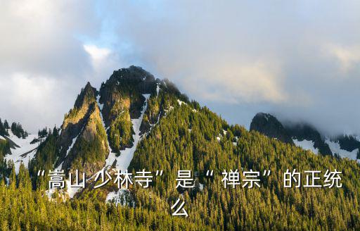 禪宗少林,登封少林寺廟介紹