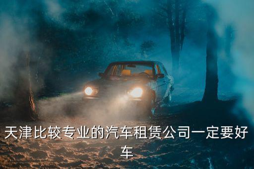 天津比較專業的汽車租賃公司一定要好車