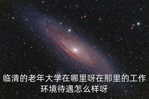 成都市老年大學工作，臨清的老年大學在哪里呀在那里的工作環境待遇怎么樣呀