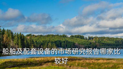 船舶及配套設備的市場研究報告哪家比較好
