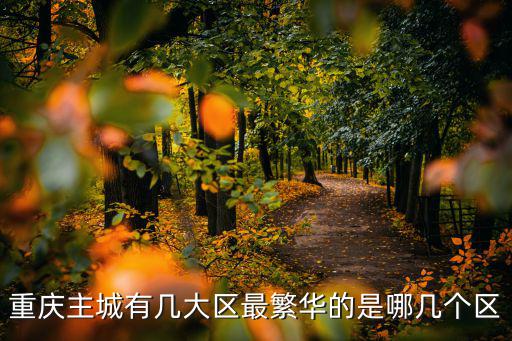 重慶主城有幾大區(qū)最繁華的是哪幾個區(qū)