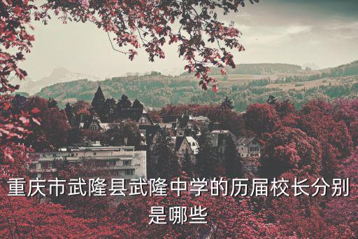 重慶市武隆區(qū)武隆中學(xué)初中部廖娟，重慶武隆初中哪所好