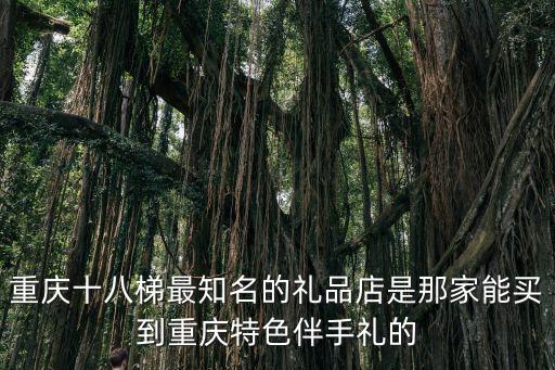 重慶十八梯最知名的禮品店是那家能買到重慶特色伴手禮的