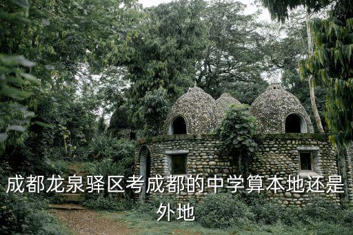 成都龍泉驛區(qū)考成都的中學(xué)算本地還是外地