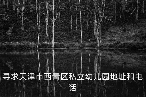 天津市新開私立幼兒園，天津南開區黃河道附近有些私立的幼兒園