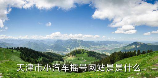 天津市調控辦網站，天津搖號申請網站
