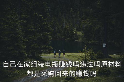 自己在家組裝電瓶賺錢嗎違法嗎原材料都是采購回來的賺錢嗎