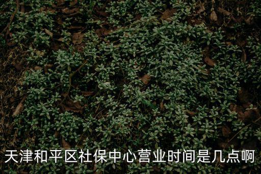 天津市辦社保工作時間，請問天津南開社保早上幾點開始工作謝謝