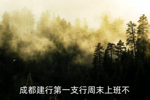 成都建行第一支行周末上班不