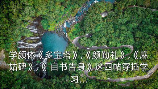 自書告身帖,我收集整理過的顏?zhàn)詴嫔硖毒渥x》