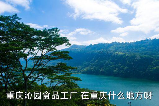 重慶沁園食品工廠 在重慶什么地方呀