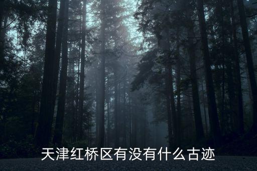 天津紅橋區(qū)有沒有什么古跡