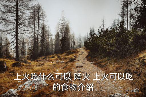  上火吃什么可以 降火 上火可以吃的食物介紹