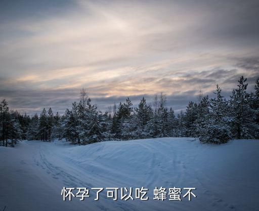 懷孕了可以吃 蜂蜜不