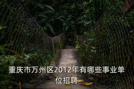 重慶市萬州的工作單位名稱，重慶萬洲有些什么廠