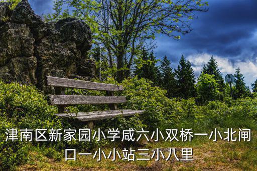 津南區(qū)新家園小學(xué)咸六小雙橋一小北閘口一小小站三小八里