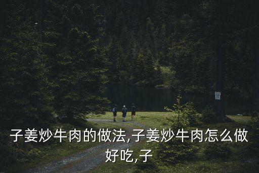 子姜炒牛肉的做法,子姜炒牛肉怎么做好吃,子