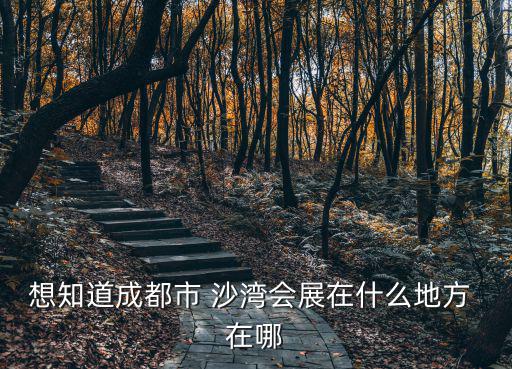 想知道成都市 沙灣會展在什么地方 在哪