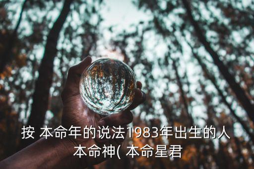 按 本命年的說法1983年出生的人 本命神( 本命星君
