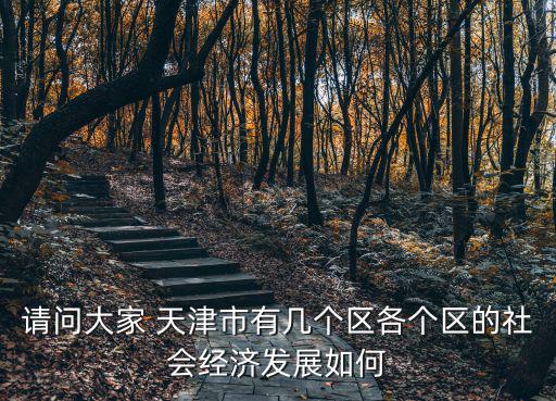 請問大家 天津市有幾個區各個區的社會經濟發展如何