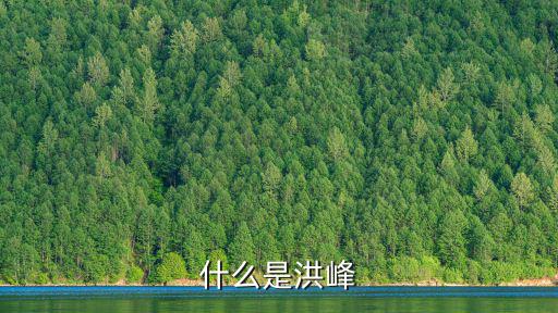 什么是洪峰