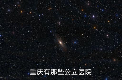 重慶有那些公立醫院