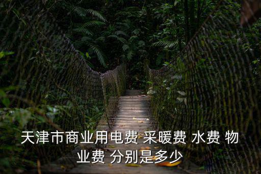 天津市商業(yè)水電費(fèi)，塘沽商業(yè)用地電價(jià)水價(jià)是多少