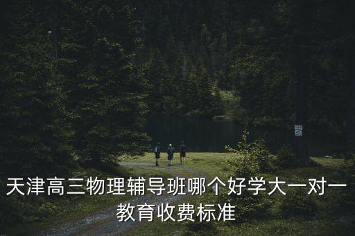 天津高三物理輔導班哪個好學大一對一教育收費標準