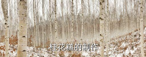 桂花涼糕,桂花蜂蜜蛋糕加熱時要攪拌注意糊鍋
