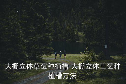 大棚草莓種植槽，草莓立體種植槽好處有哪些