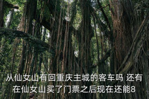 仙女山回重慶市區，從仙女山有回重慶主城的客車嗎 還有在仙女山買了門票之后現在還能8