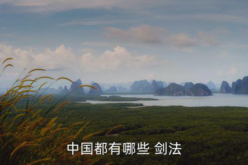 中國都有哪些 劍法
