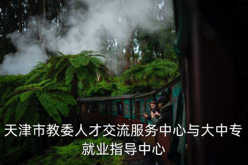 天津市教委人才交流服務中心與大中專就業指導中心