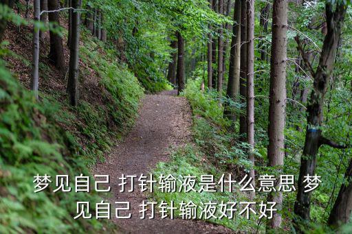 夢見自己打針,孕婦夢見打針輸液預示著生了個男的
