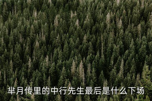 行先生,中行為何要陷害張毅?因為他太自卑!