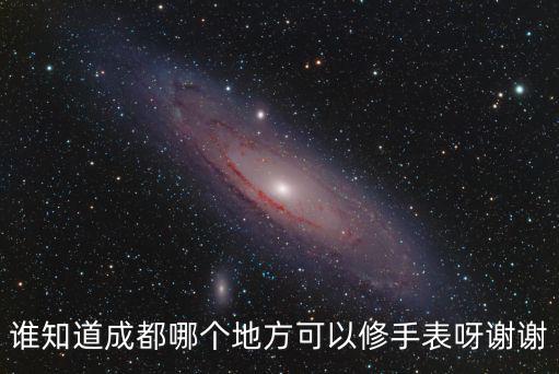 誰(shuí)知道成都哪個(gè)地方可以修手表呀謝謝