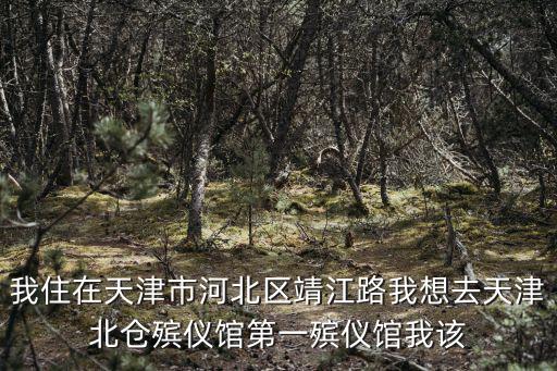 我住在天津市河北區靖江路我想去天津北倉殯儀館第一殯儀館我該