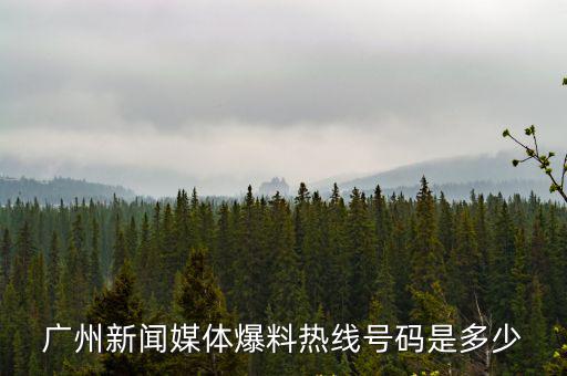 廣東媒體電話求助熱線，廣東珠江臺(tái)今日關(guān)注爆料電話