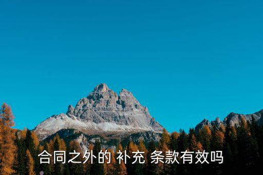 補充條款,中華人民共和國民法典:若無約定可由當事人協議補充